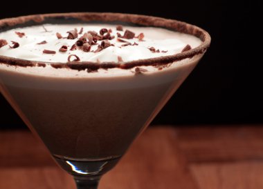 Chocolate martini Garnish clipart