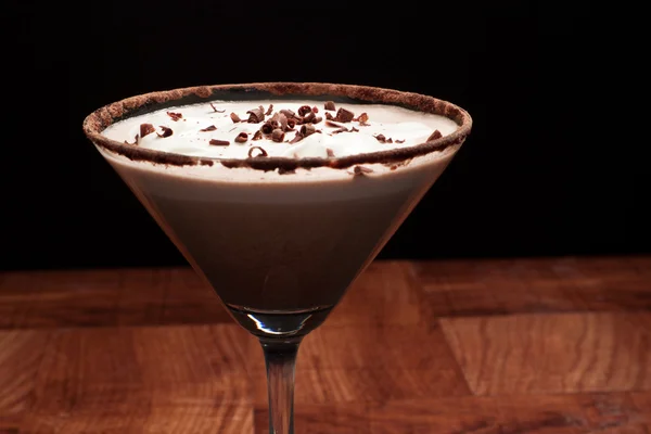 Čokoládové martini ozdoba — Stock fotografie
