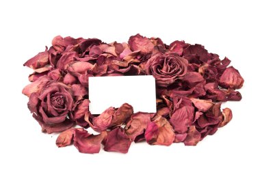 Dried Rose Background clipart