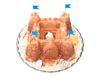 torta de Castillo de arena