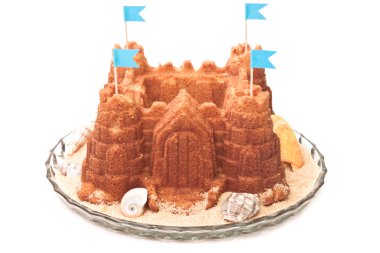 torta de Castillo de arena