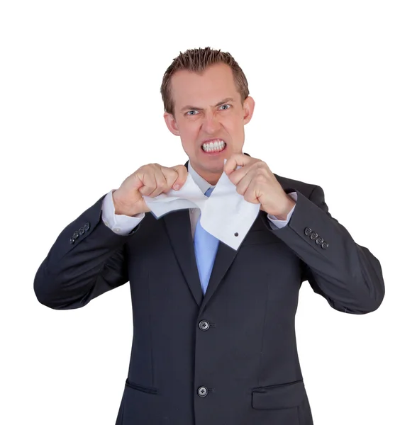 Business man Not inpressed — Stock Photo, Image