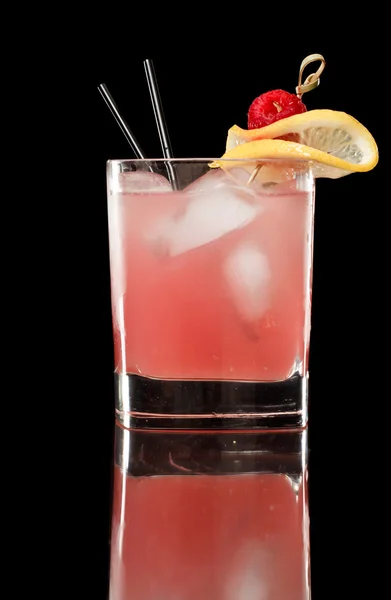 Roze raspberry limonade — Stockfoto