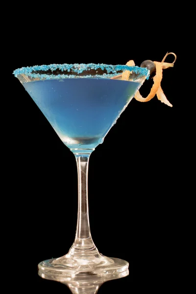 Blueberry citroen martini — Stockfoto