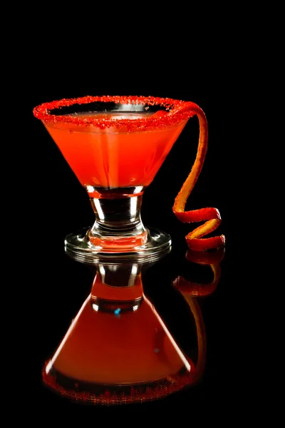 stock image Blood orange martini