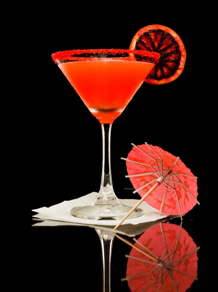 Martini pomarańczowy krwi — Zdjęcie stockowe