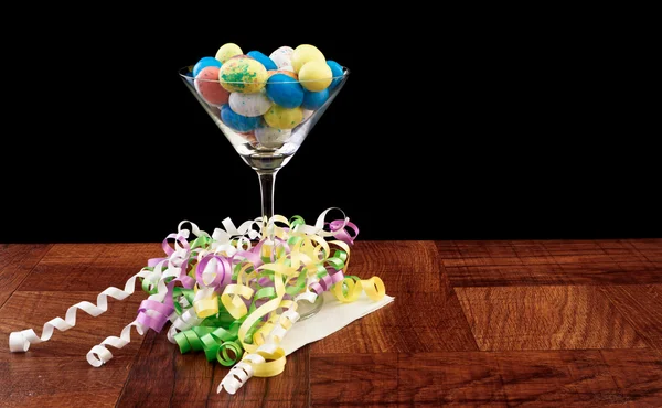 Velikonoční vajíčko martini — Stock fotografie