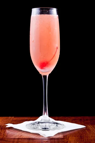 Champagne cocktail — Stock Photo, Image