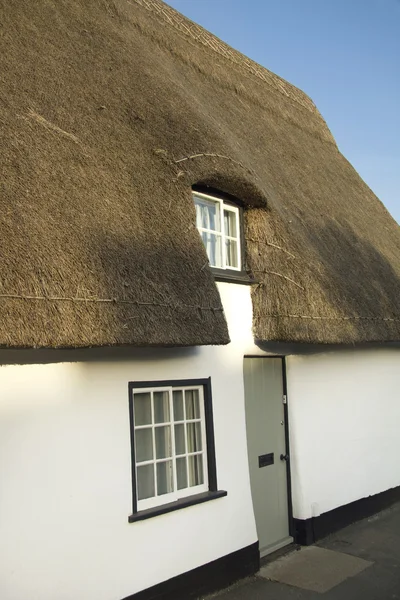Thatched casa — Foto Stock