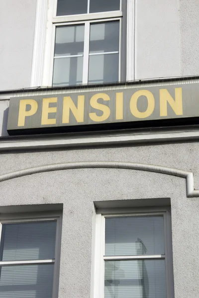 Pension — Stock fotografie