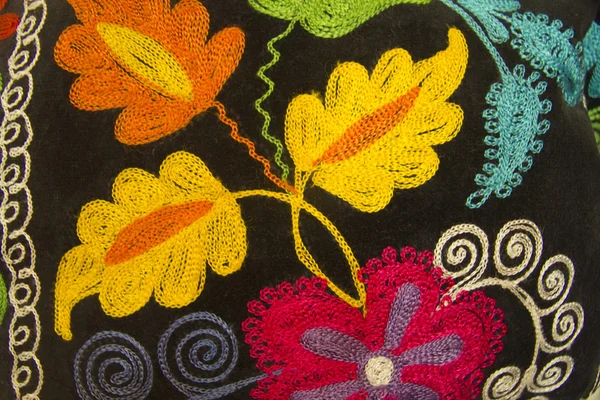Bright Asian fabric — Stock Photo, Image