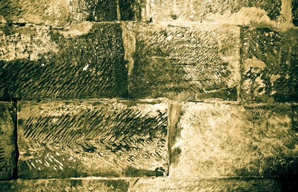 Alte Mauer des Moos . — Stockfoto