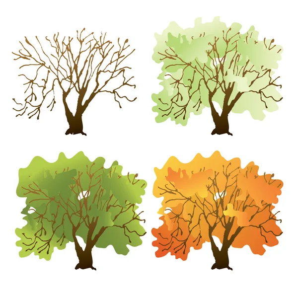 stock vector Seasons