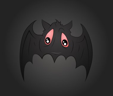 Cartoon Bat Vector clipart