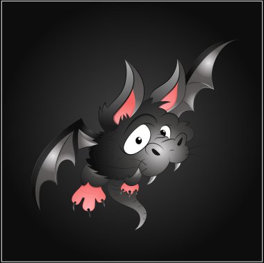 Scary Bat clipart