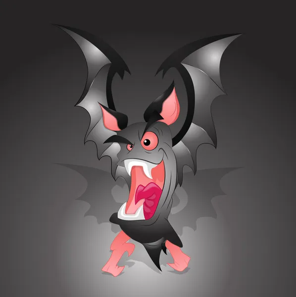 Vampire Bat — Stock Vector