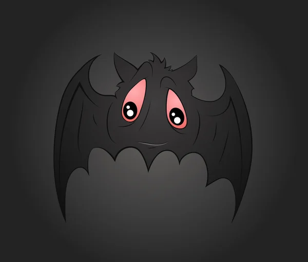 Vettore del pipistrello del fumetto — Vettoriale Stock