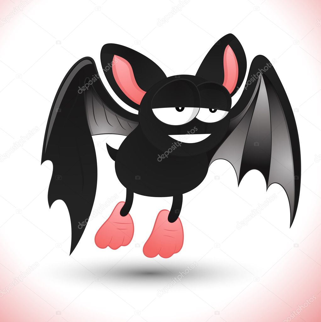 Bat Bird Clipart Cartoon