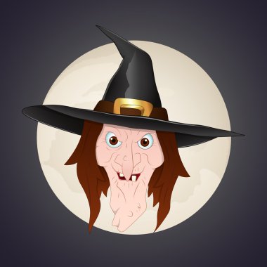 Witch Face clipart