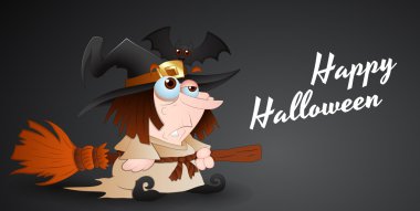 Funny Witch clipart