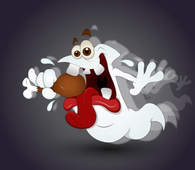 Funny Ghost clipart