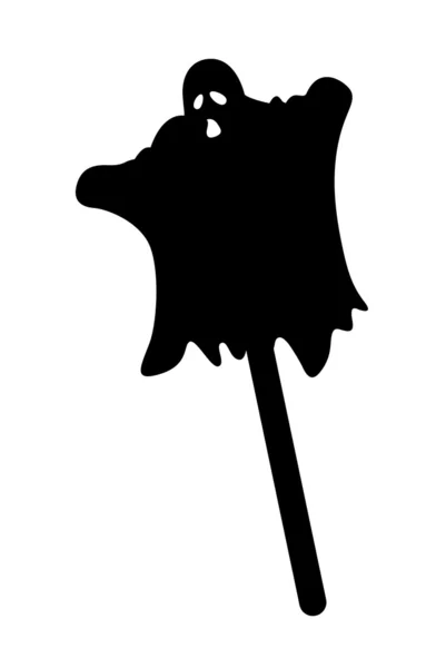 Geistersilhouette — Stockvektor