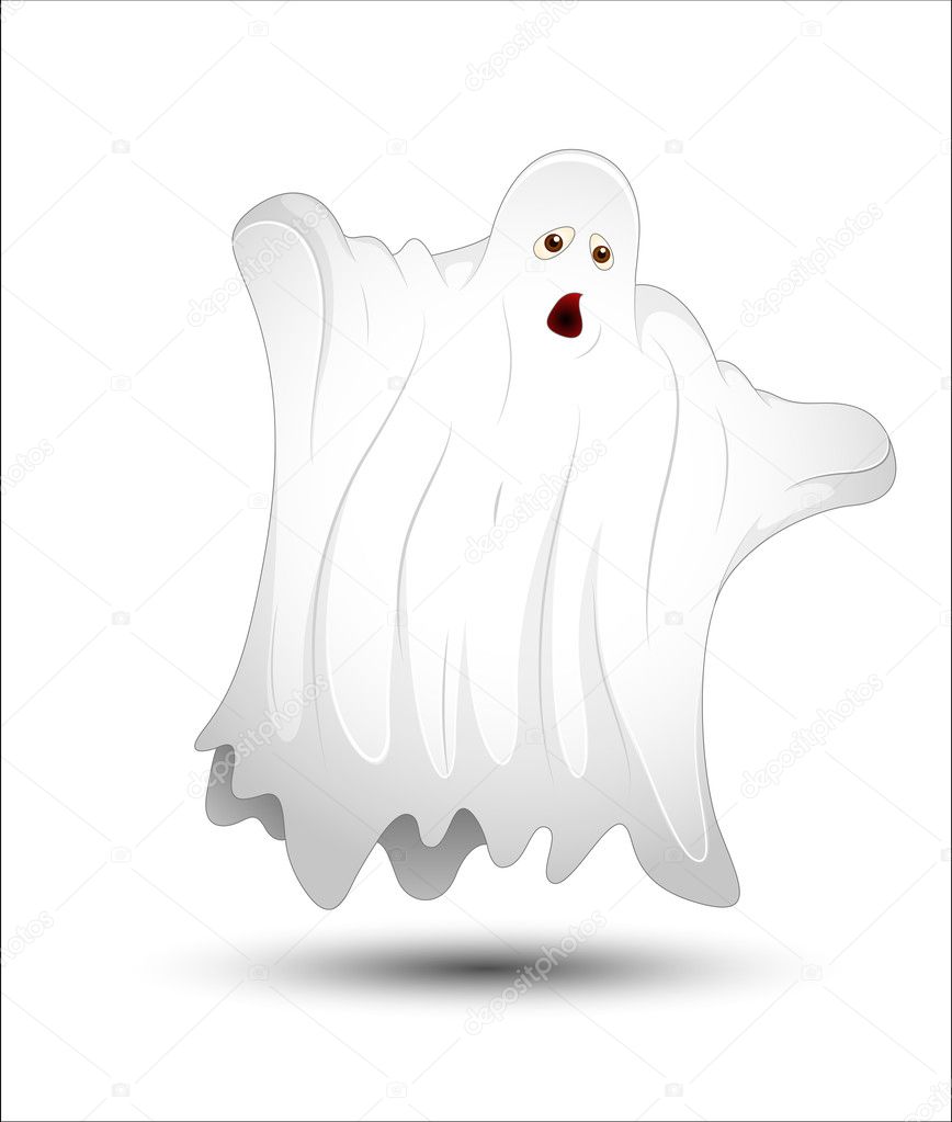 Halloween Ghost Vector