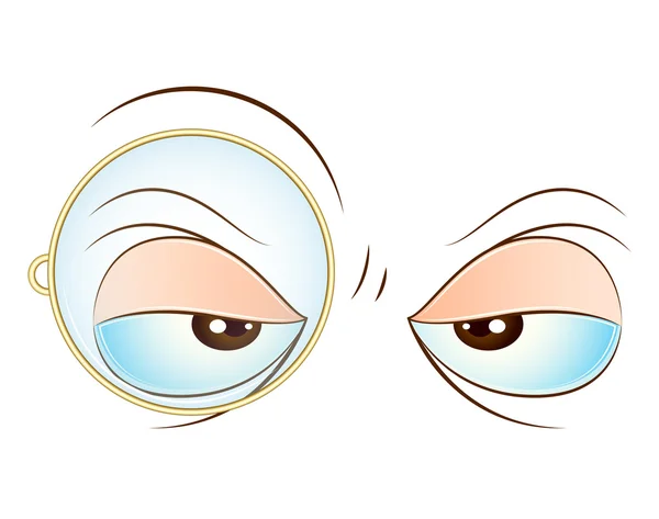 Vektor Augenausdruck — Stockvektor
