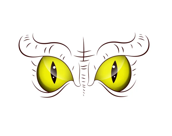 Occhio animale — Vettoriale Stock
