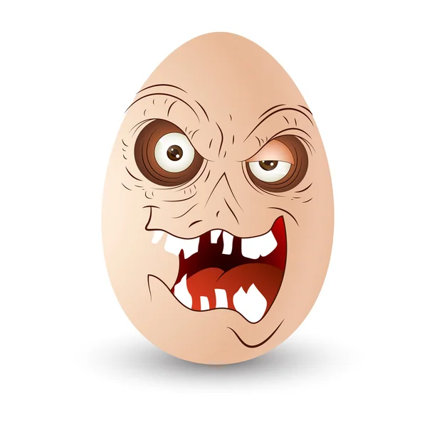 Spooky yumurta vektör — Stok Vektör