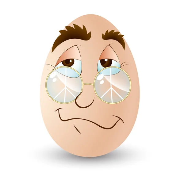 Komik yumurta — Stok Vektör