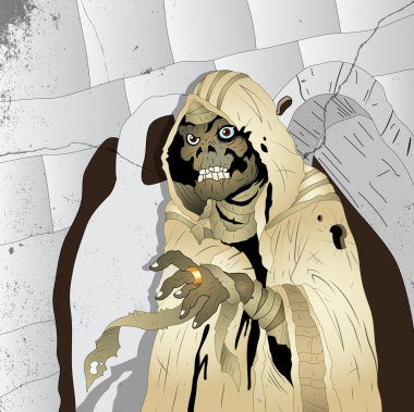 Horror Mummy clipart