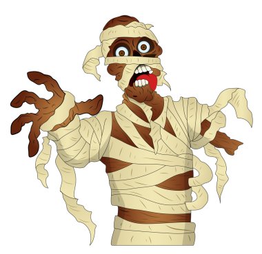 Horror Mummy clipart