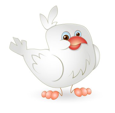 Cartoon Bird Vector clipart