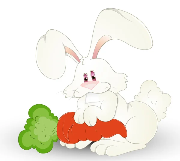 Roztomilý králík — Stockový vektor