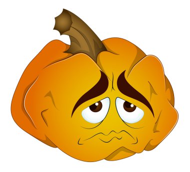 Cartoon Pumpkin Vector clipart