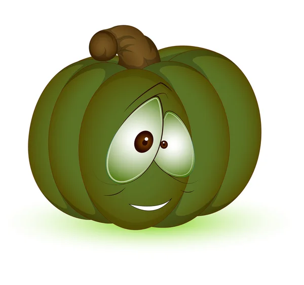 Cartoon Halloween Pumpkin — Stock Vector