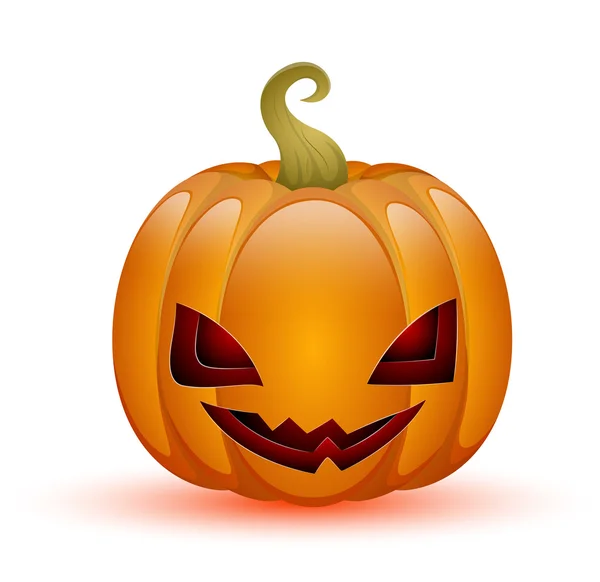 Cute Halloween Pumpkin — Stock Vector