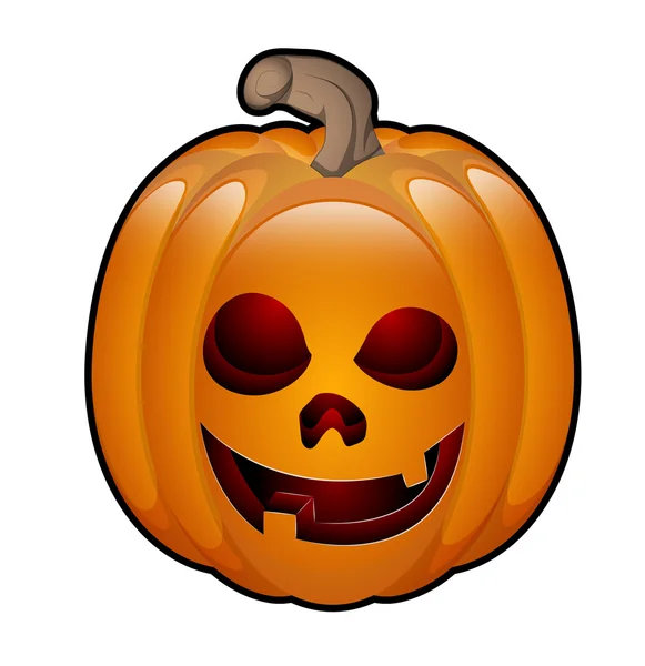 Art of Halloween Jack O Lantern — Stock Vector