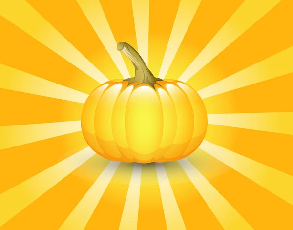 レトロのかぼちゃベクトルの背景 — ストックベクタ