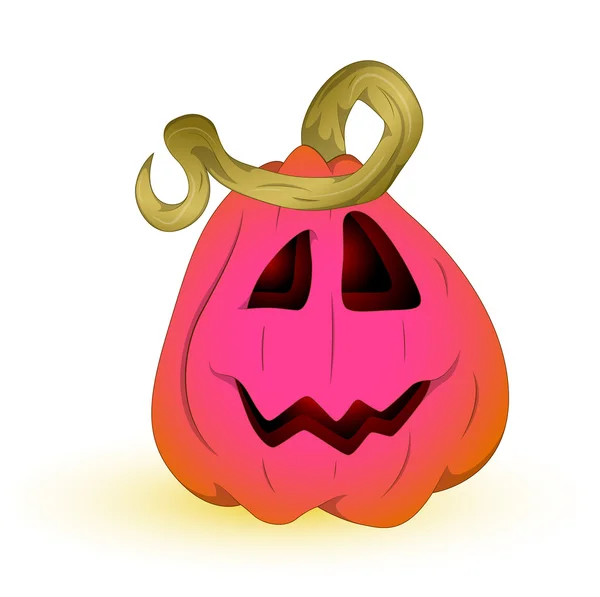 Art vectoriel de la citrouille d'Halloween — Image vectorielle