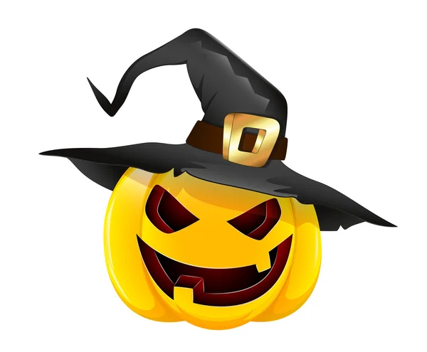 Vector Illustration of Halloween Pumpkin — Stock Vector