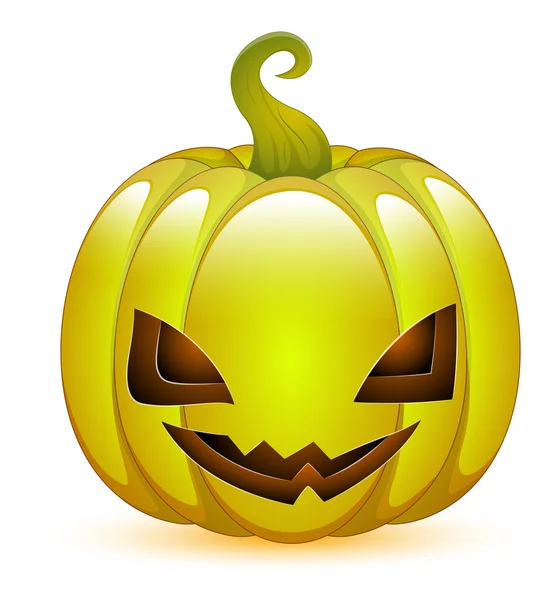 Roztomilá halloween dýně vektor — Stockový vektor