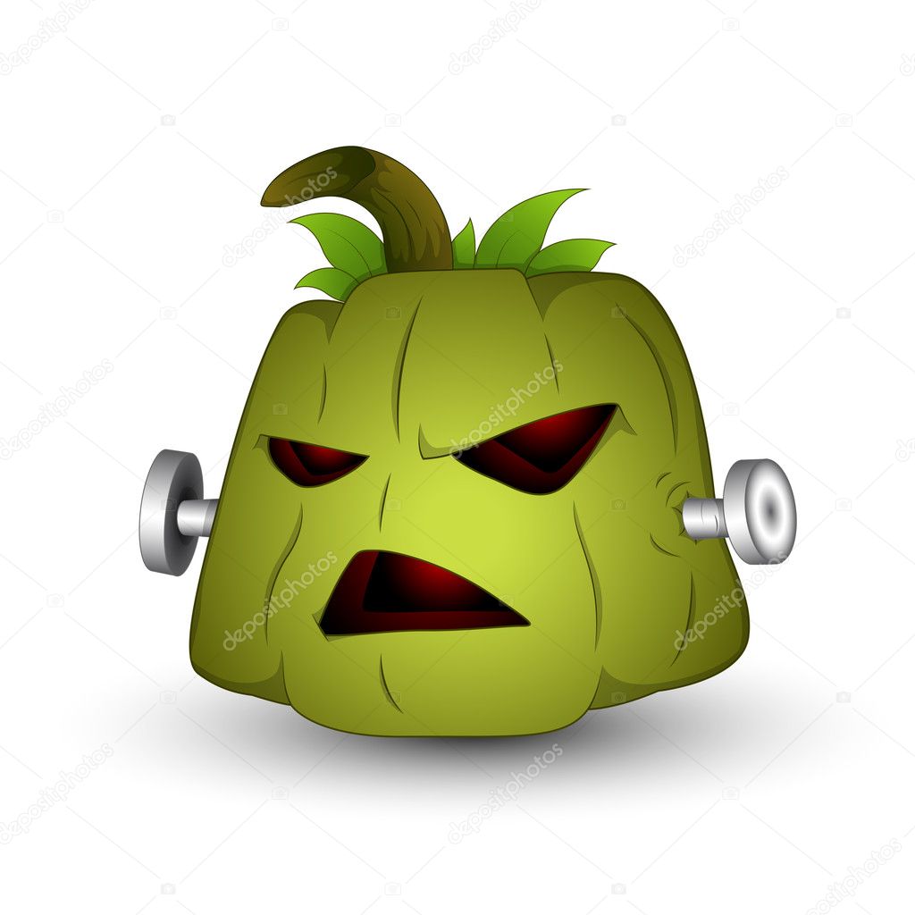 Art of Scary Halloween Pumpkin