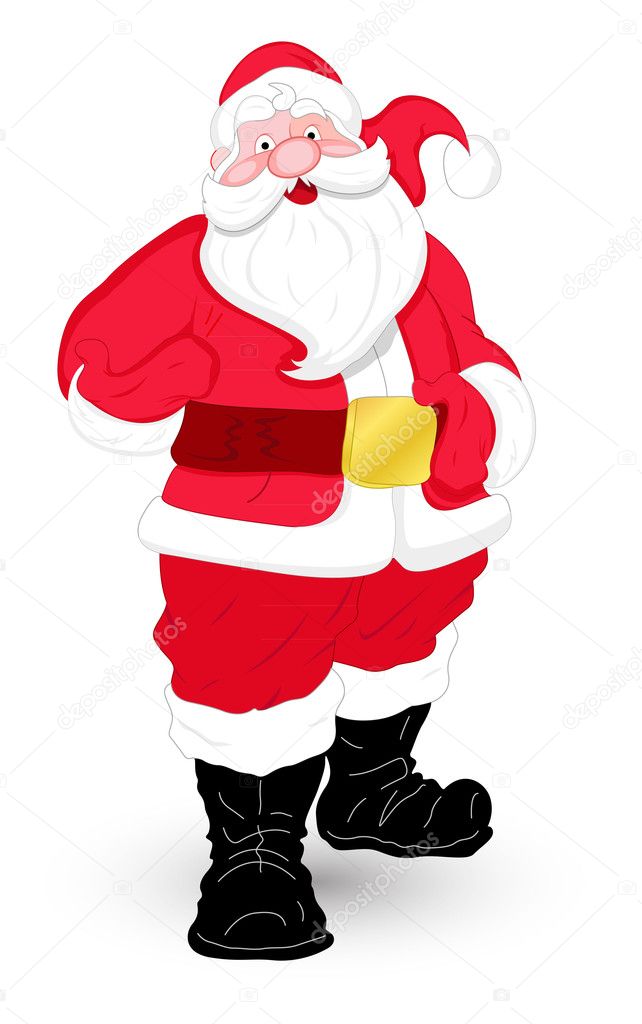 Vector Illustration of Santa Claus