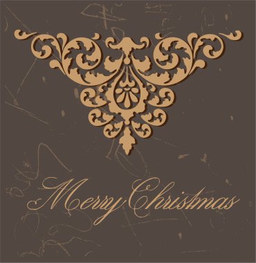 Christmas Carving Background clipart