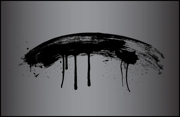 Course de grunge avec peinture goutte à goutte — Image vectorielle