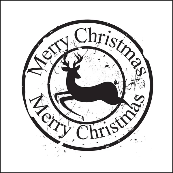 Grunge sello de Navidad — Archivo Imágenes Vectoriales