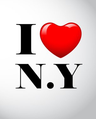 I Love New York clipart