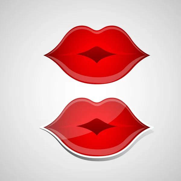 Beijos vetoriais —  Vetores de Stock